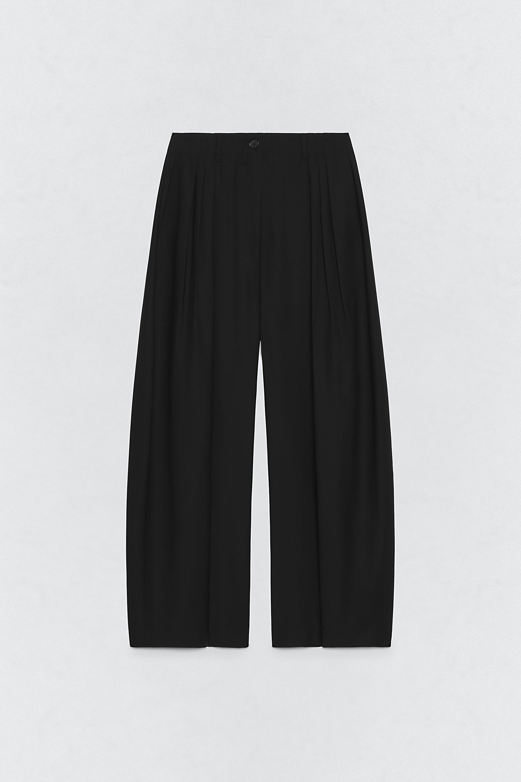Wool Trousers with Darts