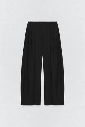 Wool Trousers with Darts