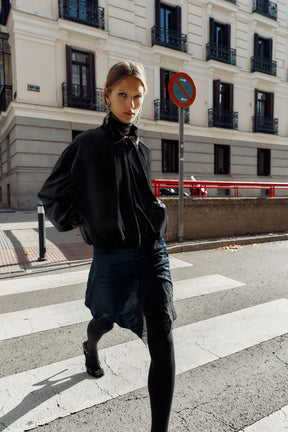 VELVET BOMBER JACKET - Image 2