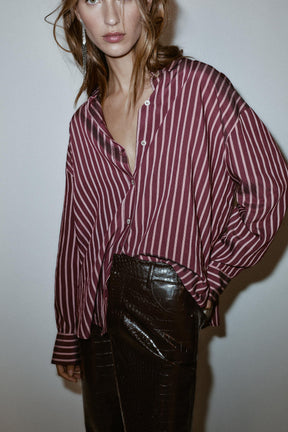 OVERSIZE STRIPED SHIRT