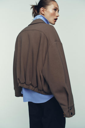 CROSSOVER BOMBER JACKET - Image 6