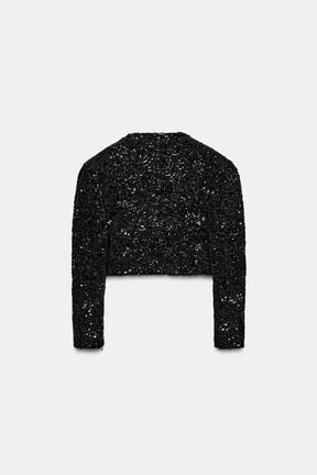 SEQUIN VOLUME JACKET