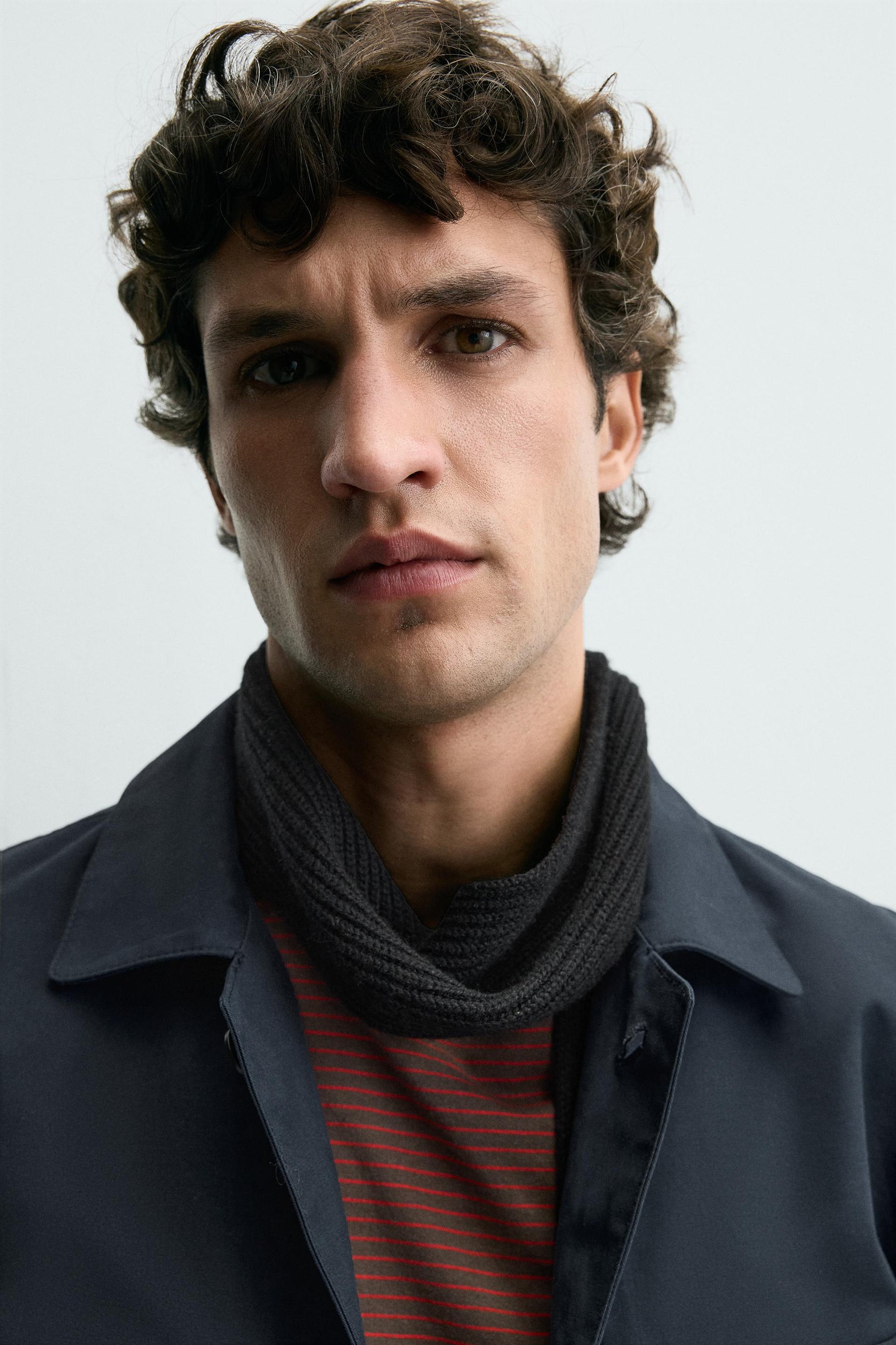 TEXTURED TWILL OVERSHIRT WITH POCKETS - Image 5