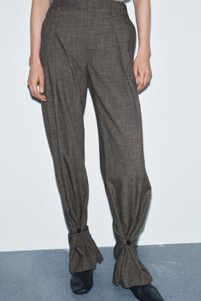 Button Cuff Trousers