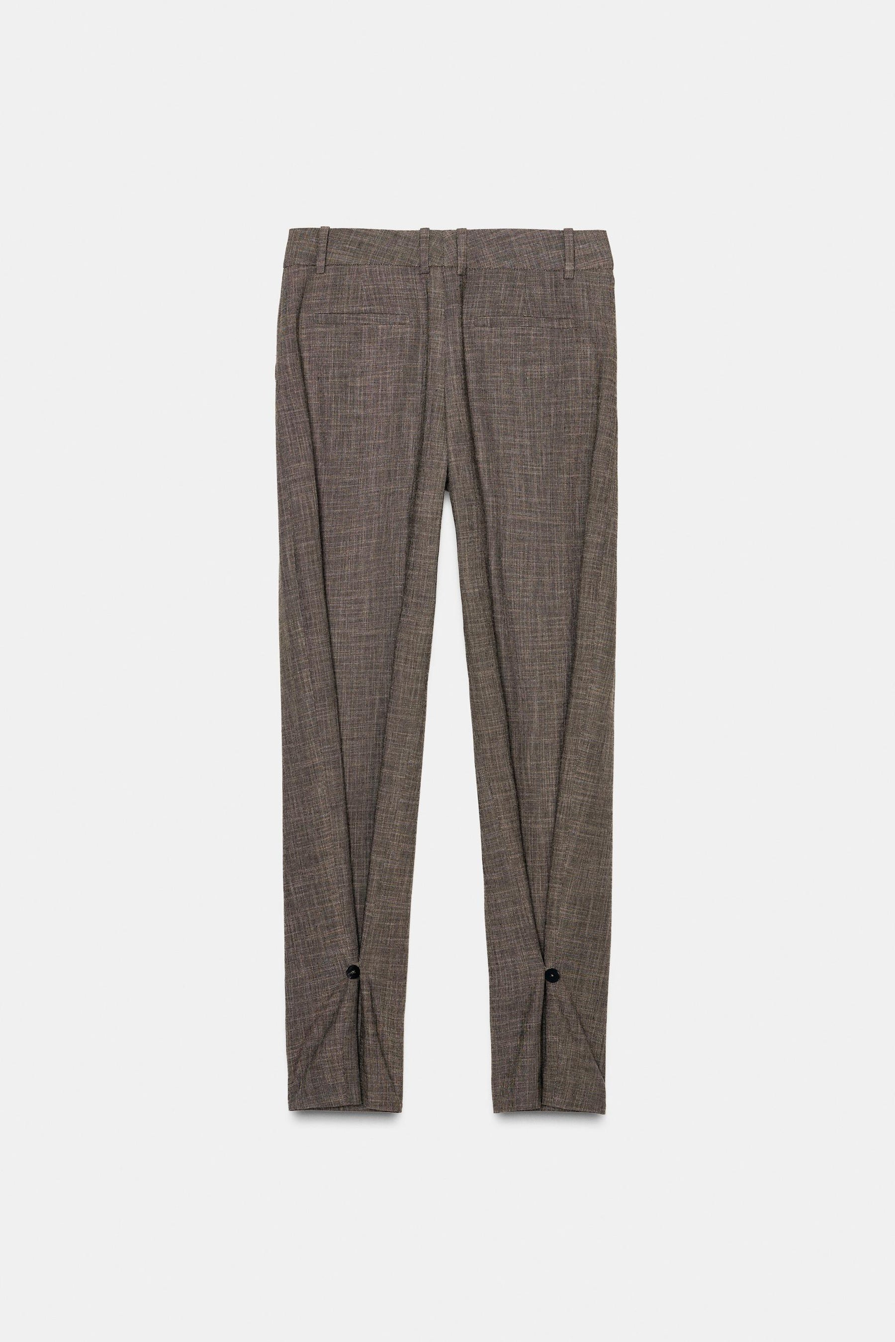 Button Cuff Trousers