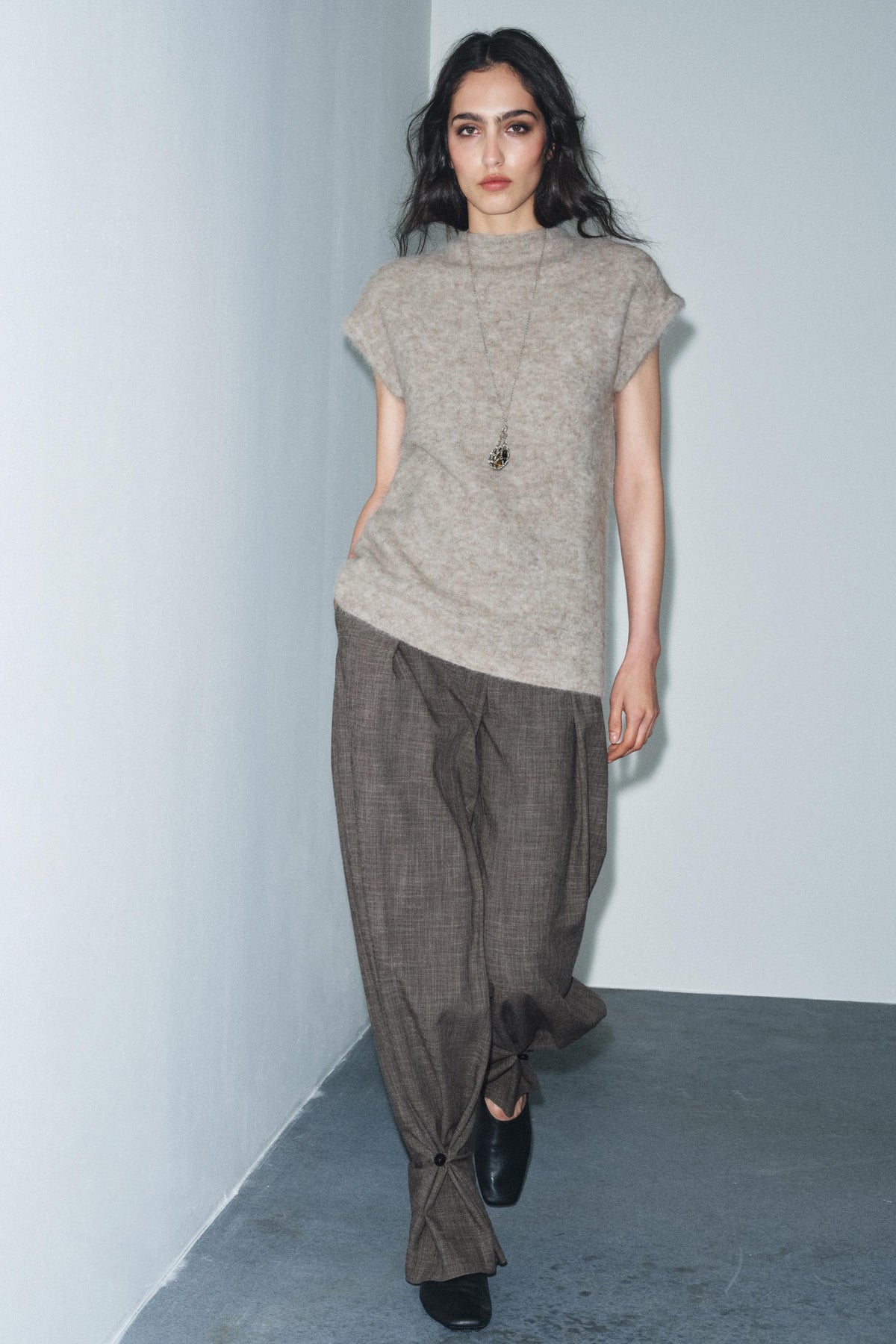 Button Cuff Trousers