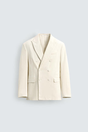 CORDUROY DOUBLE-BREASTED BLAZER - Image 7