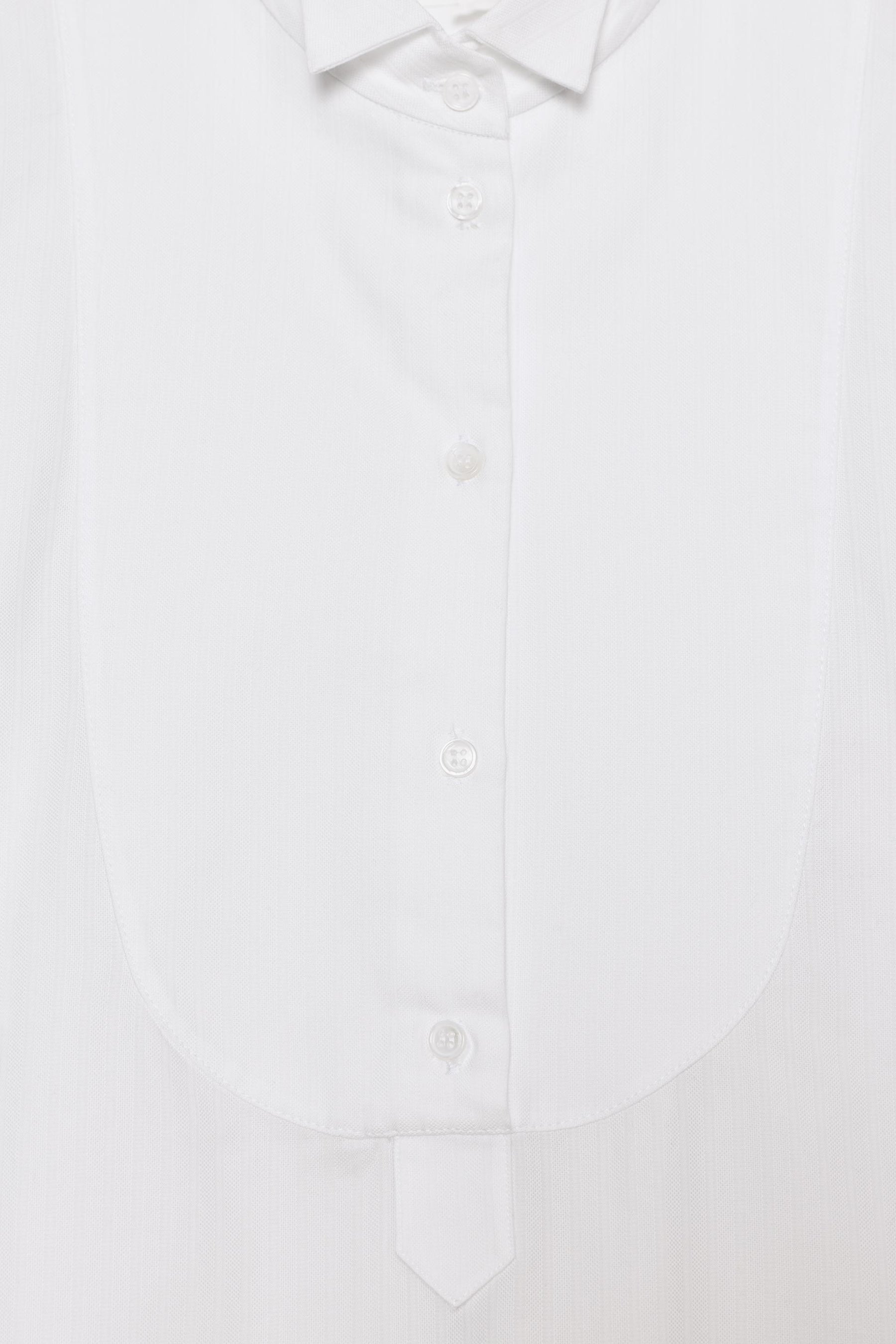 Poplin Shirt with Bib