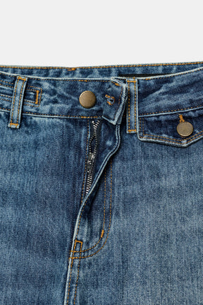 Flare High-Waist Jeans