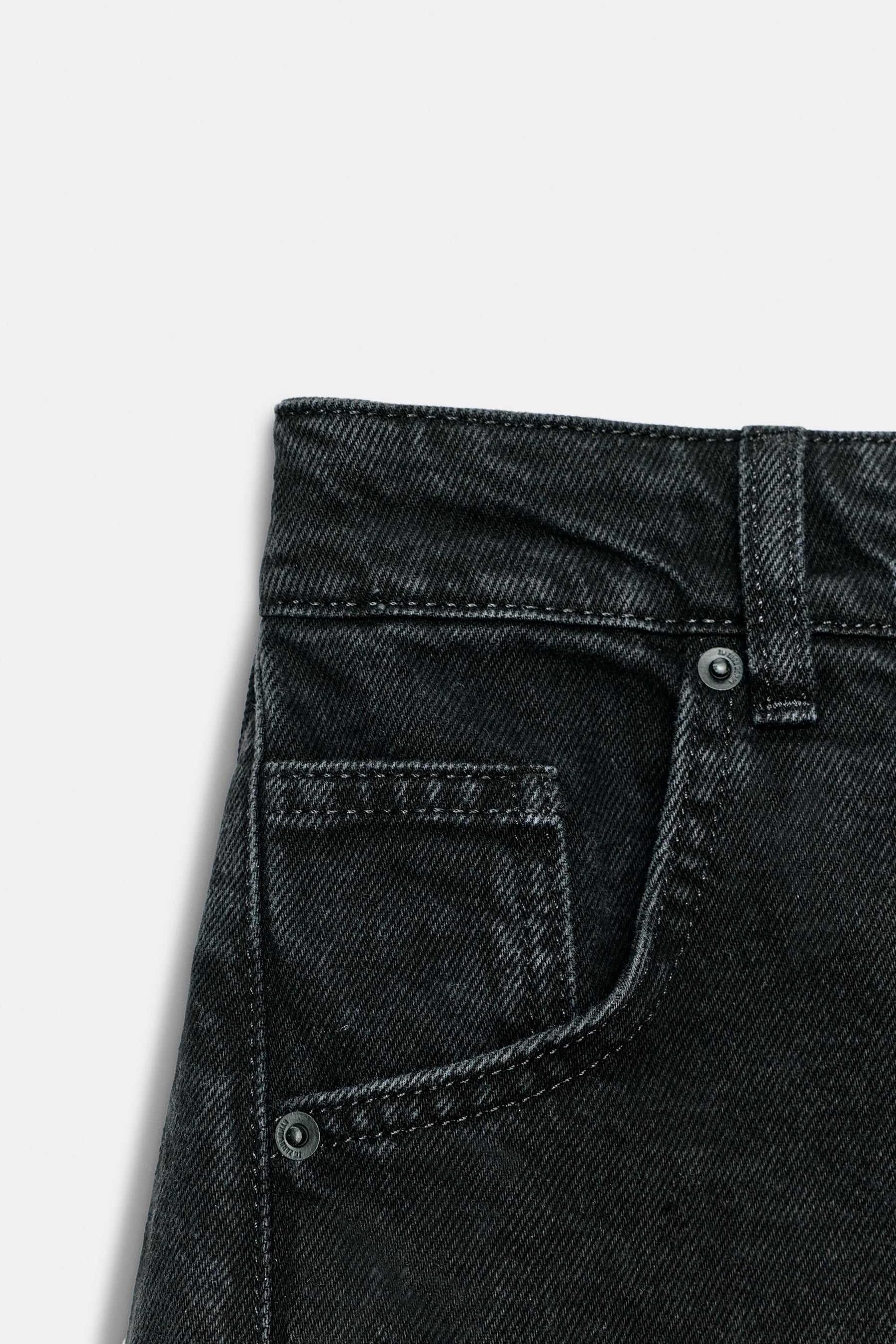 Low-Rise Balloon Jeans