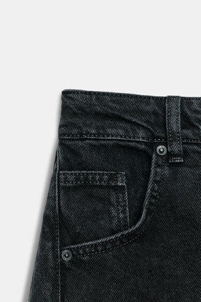 Low-Rise Balloon Jeans