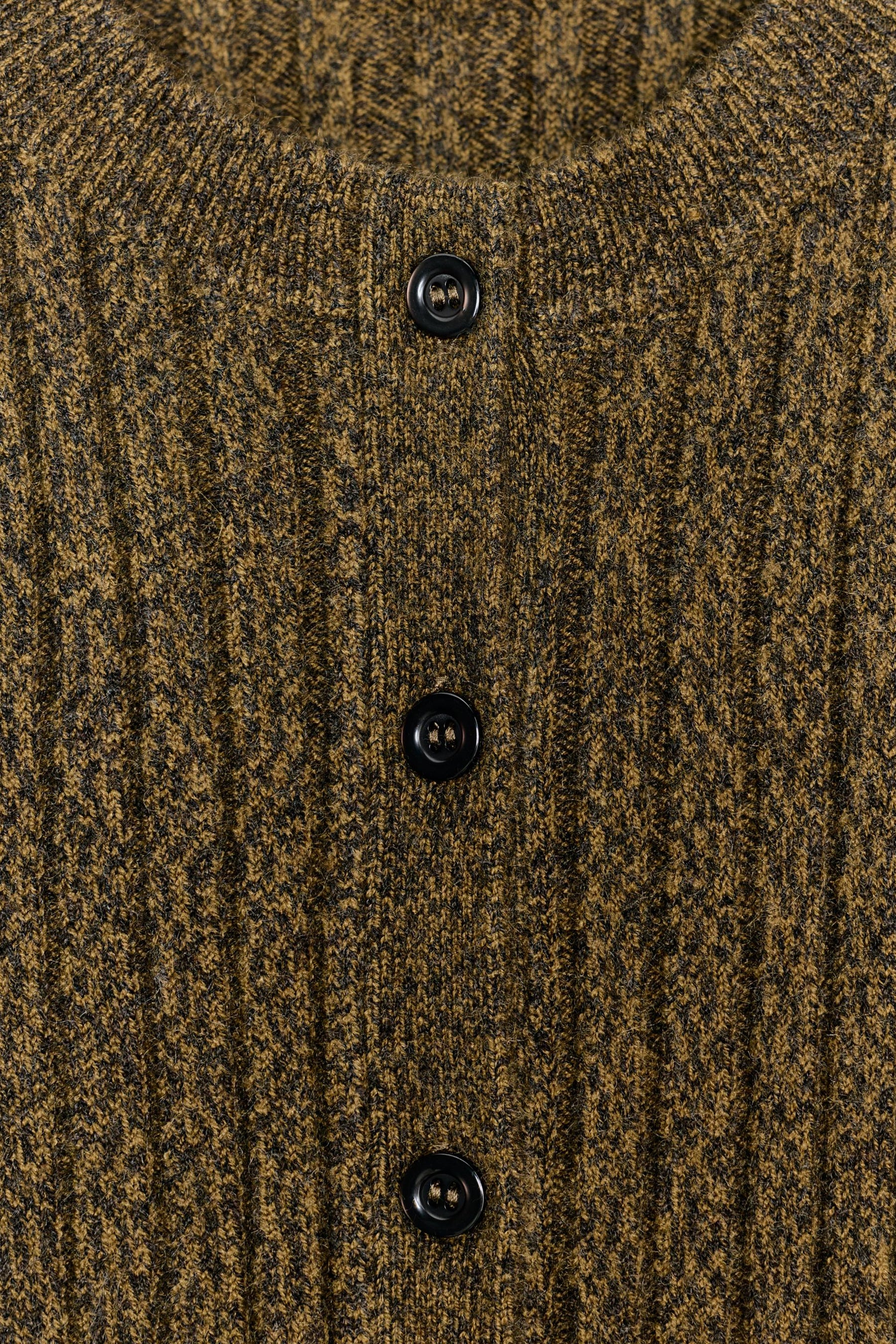 Ribbed Peplum Cardigan