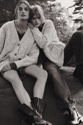 OVERSIZED KNIT CARDIGAN