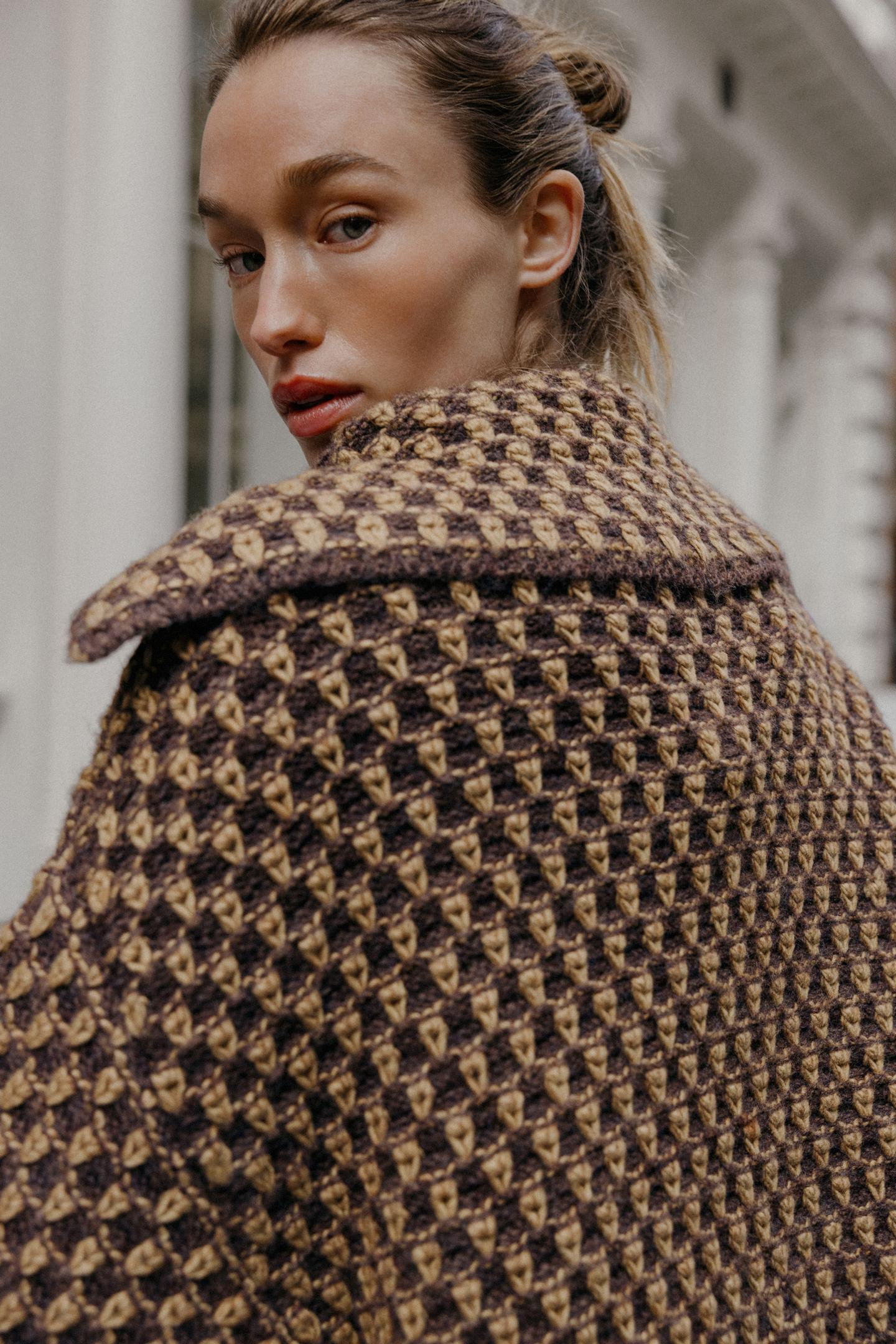 Oversized Knit Cardigan