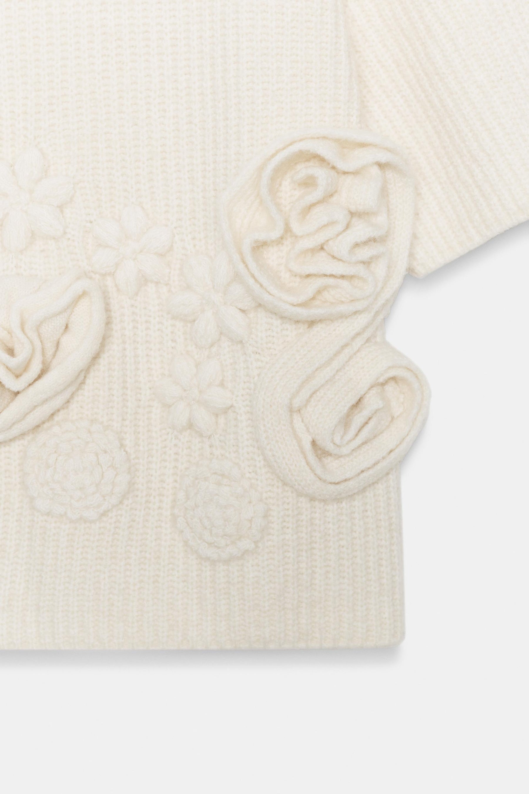 TEXTURED FLORAL JUMPER