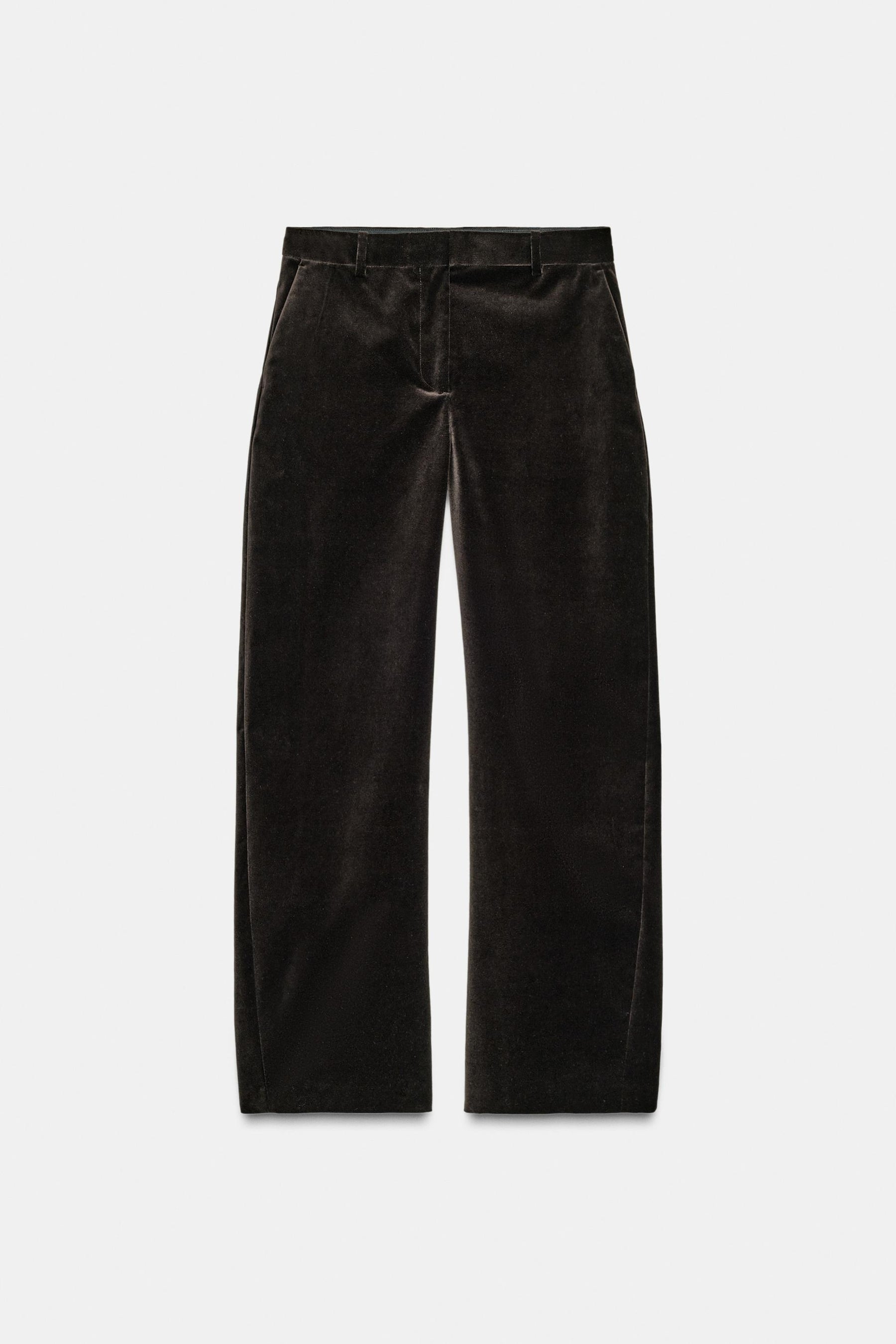 Velvet Carrot Fit Trousers
