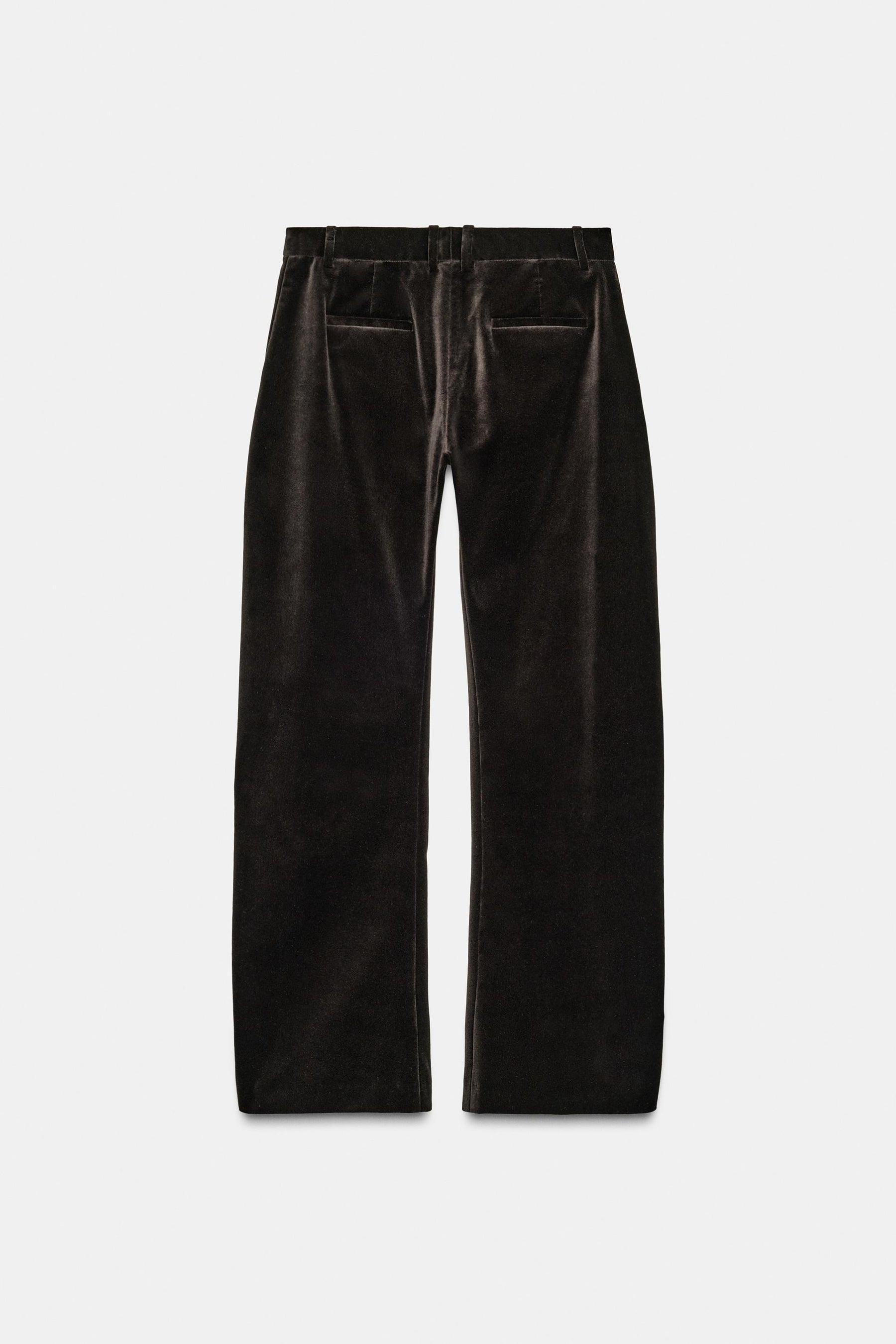 Velvet Carrot Fit Trousers
