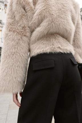 Houndstooth Belt Pants