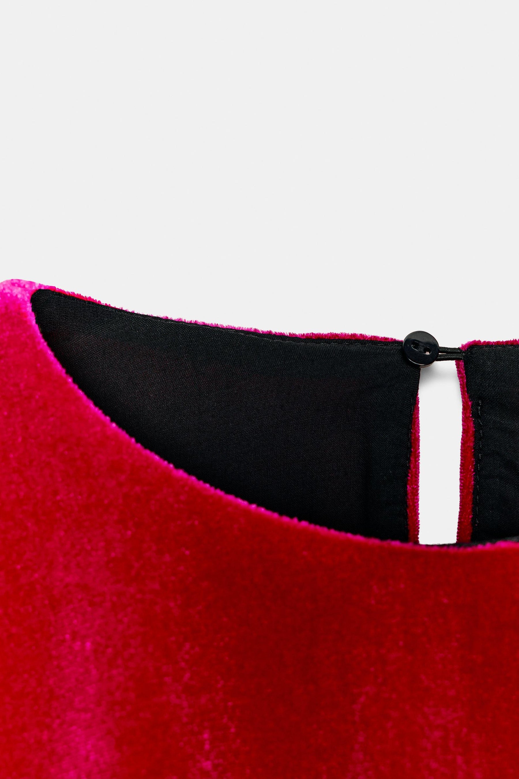 VELVET BALLOON BLOUSE