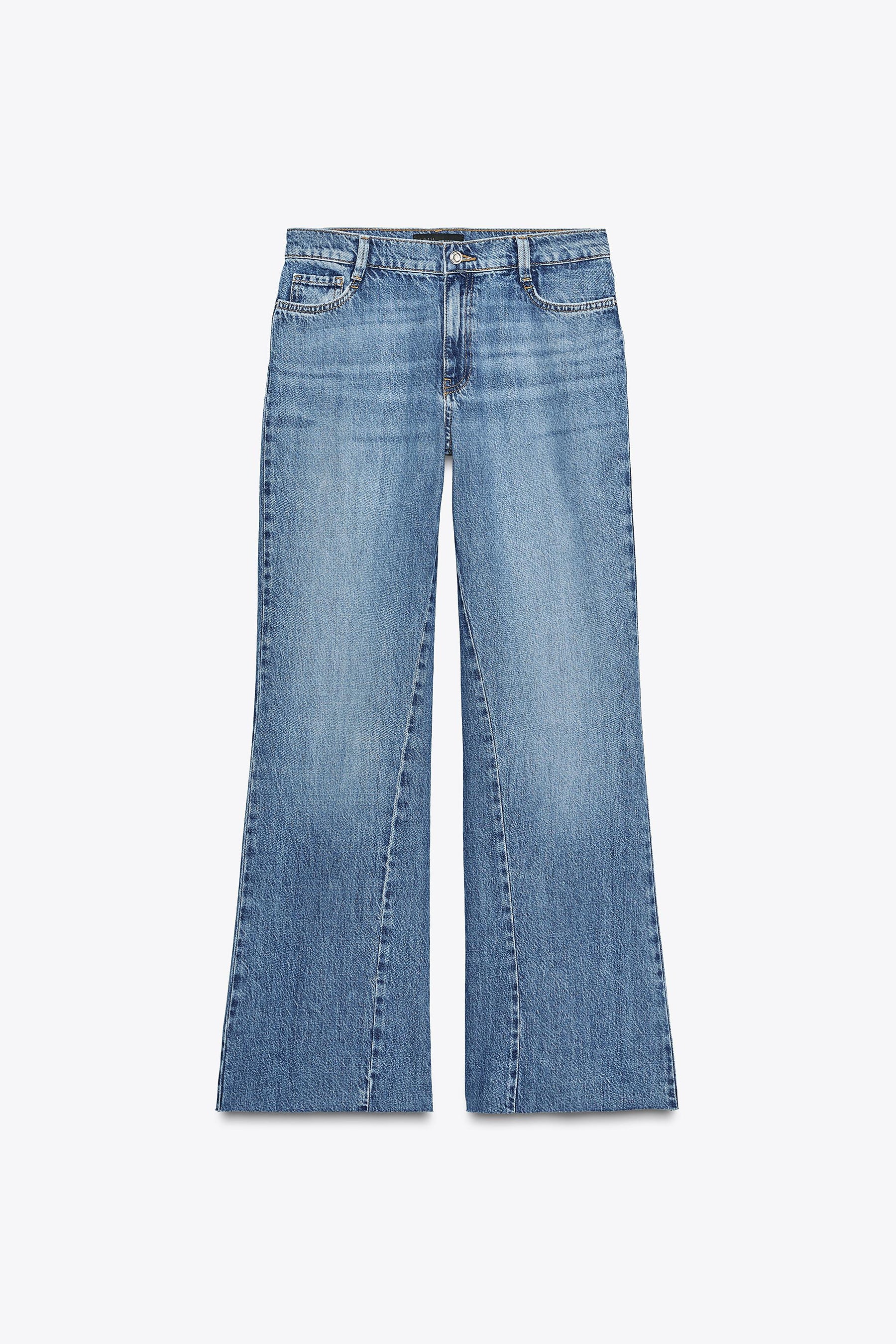 Wide-Leg High-Waist Jeans