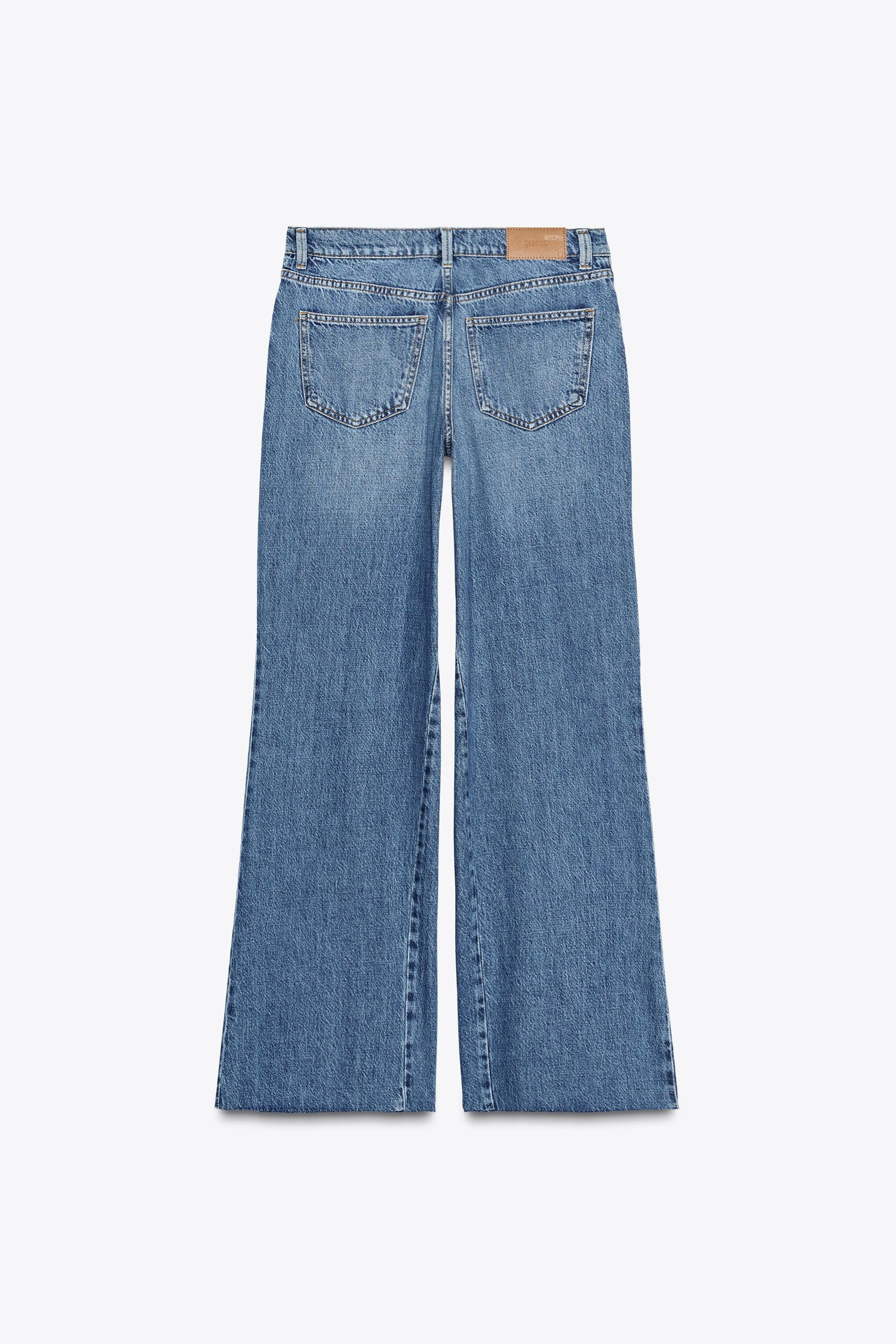Wide-Leg High-Waist Jeans