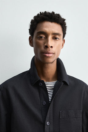 DENIM POLO SHIRT - Image 5