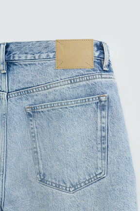 REGULAR FIT DENIM BERMUDA SHORTS - Image 8