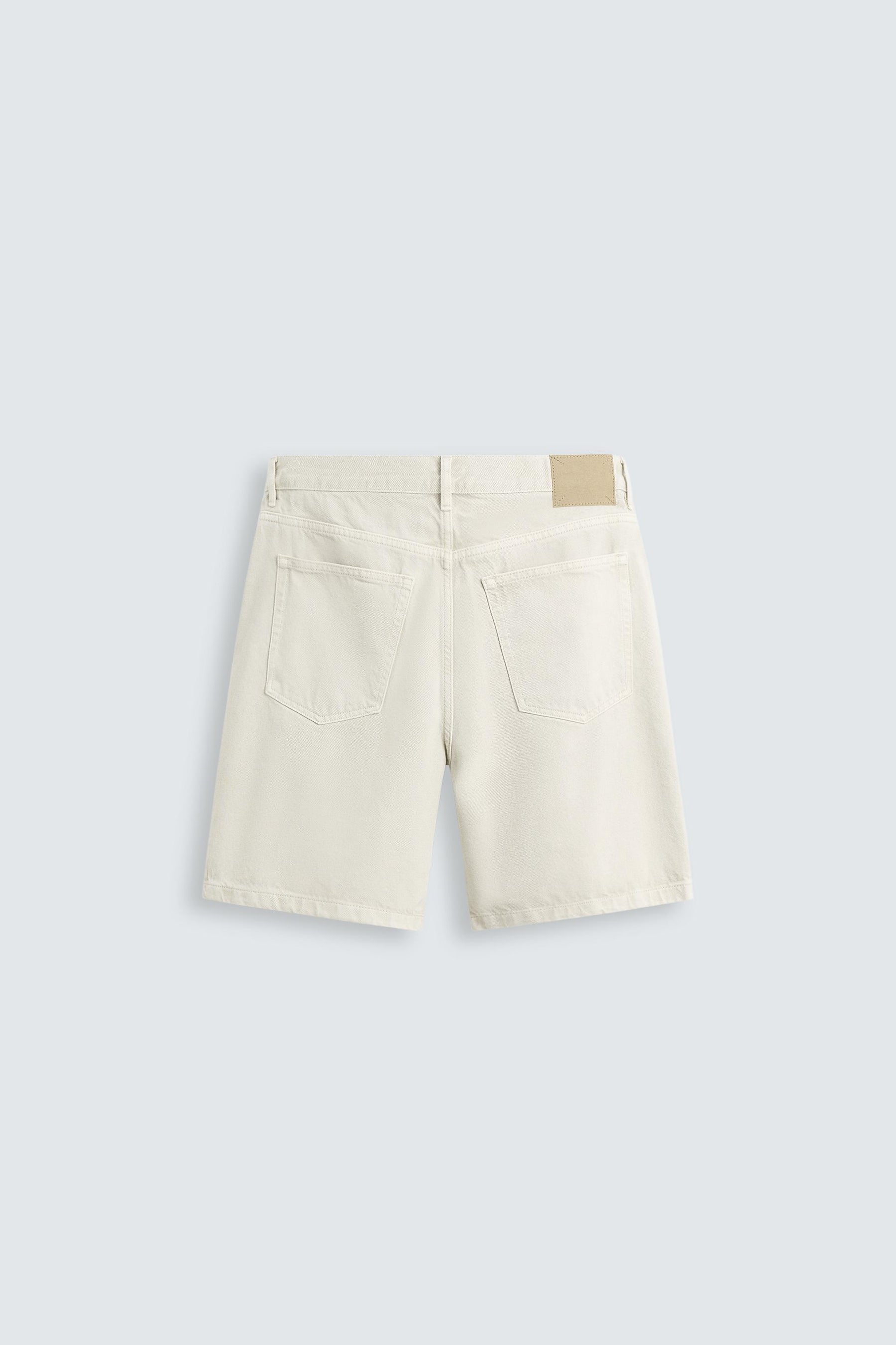 REGULAR FIT DENIM BERMUDA SHORTS - Image 8
