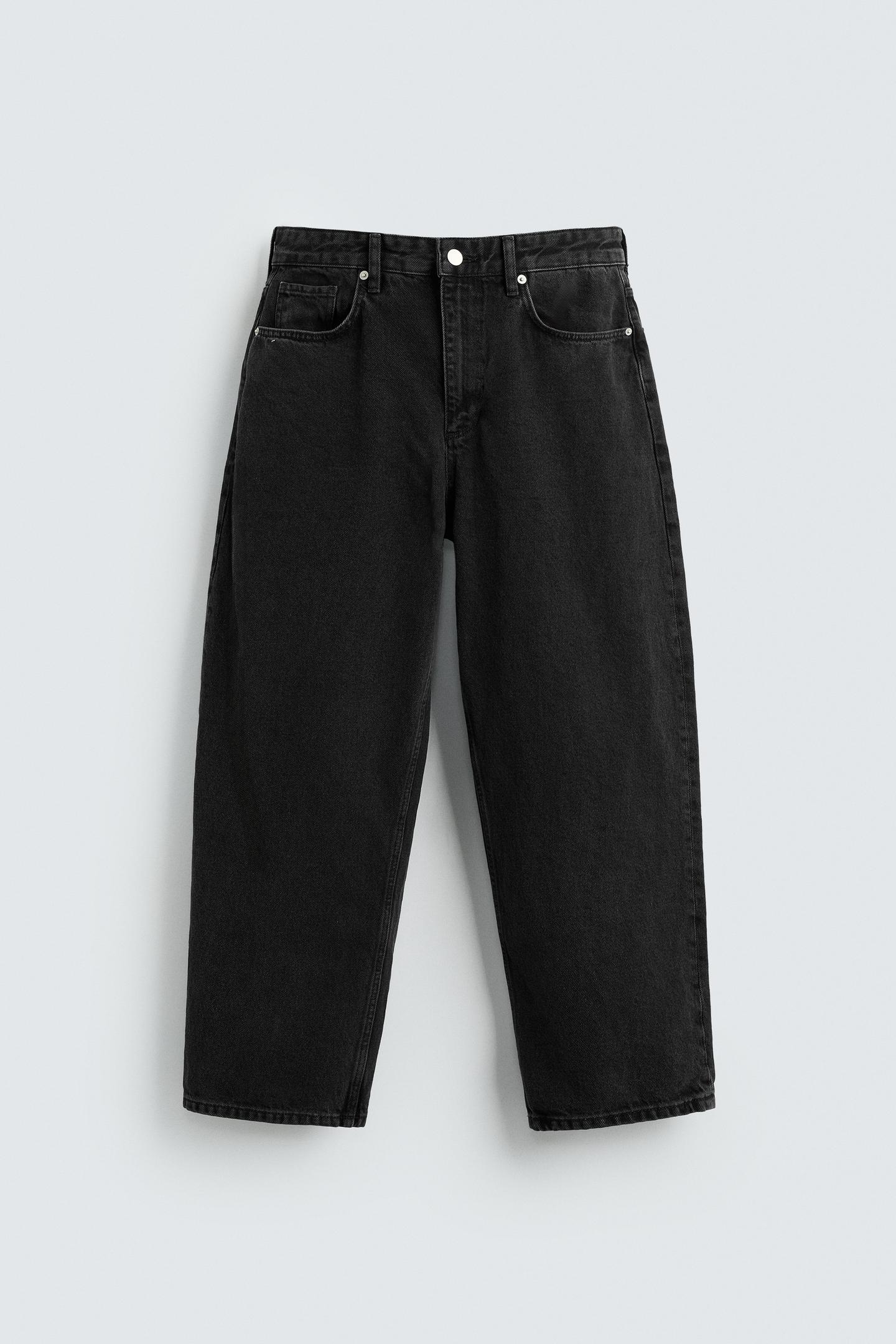 Tapered Wide Jeans