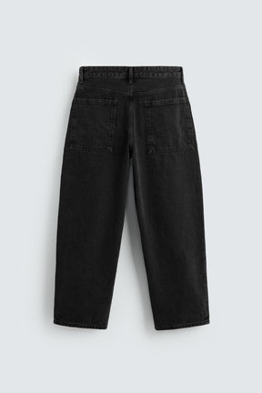 Tapered Wide Jeans
