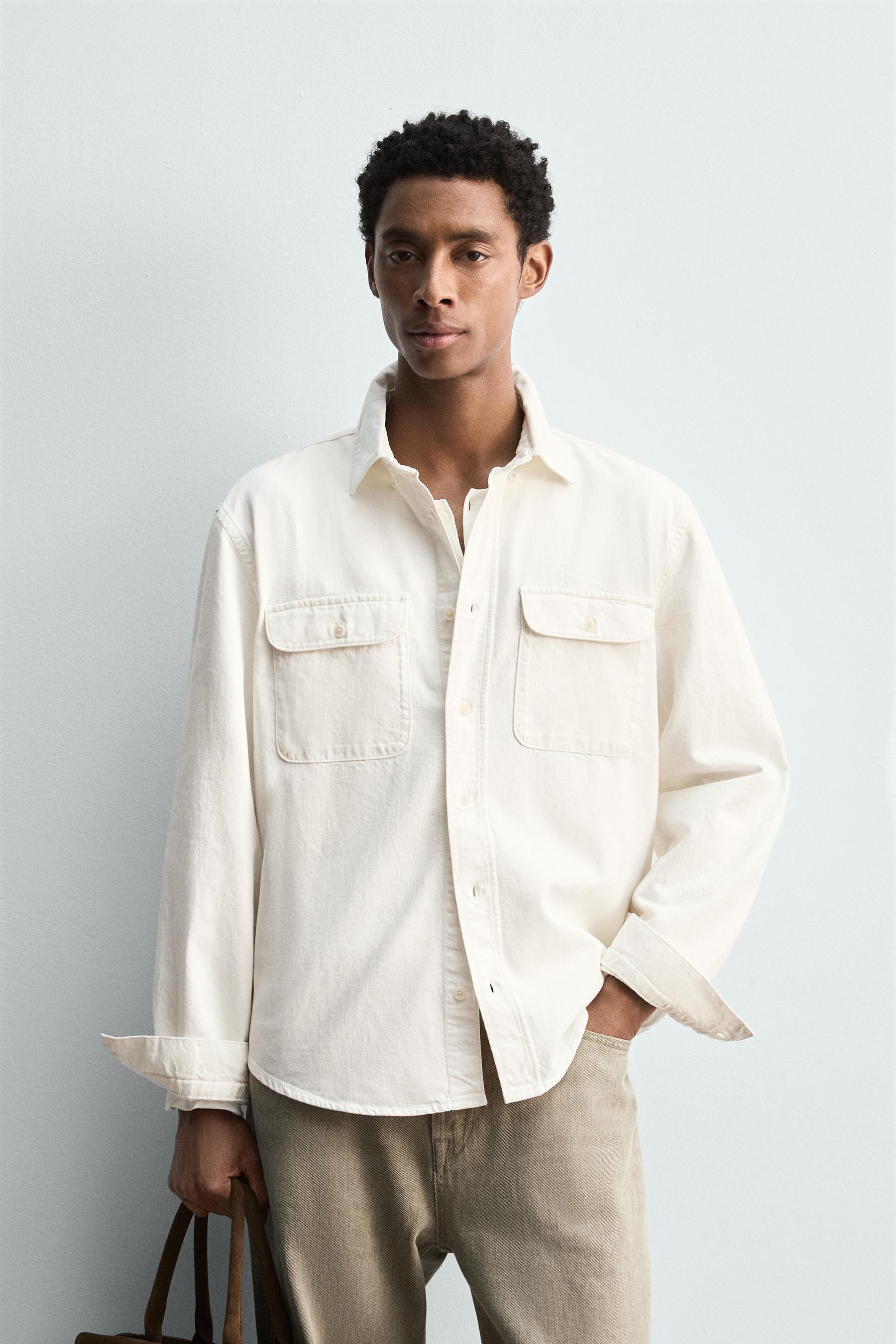 DENIM OVERSHIRT - Image 2