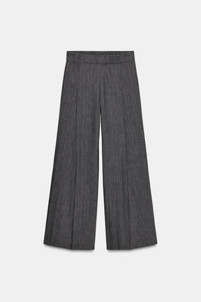 WIDE-LEG WOOL TROUSERS