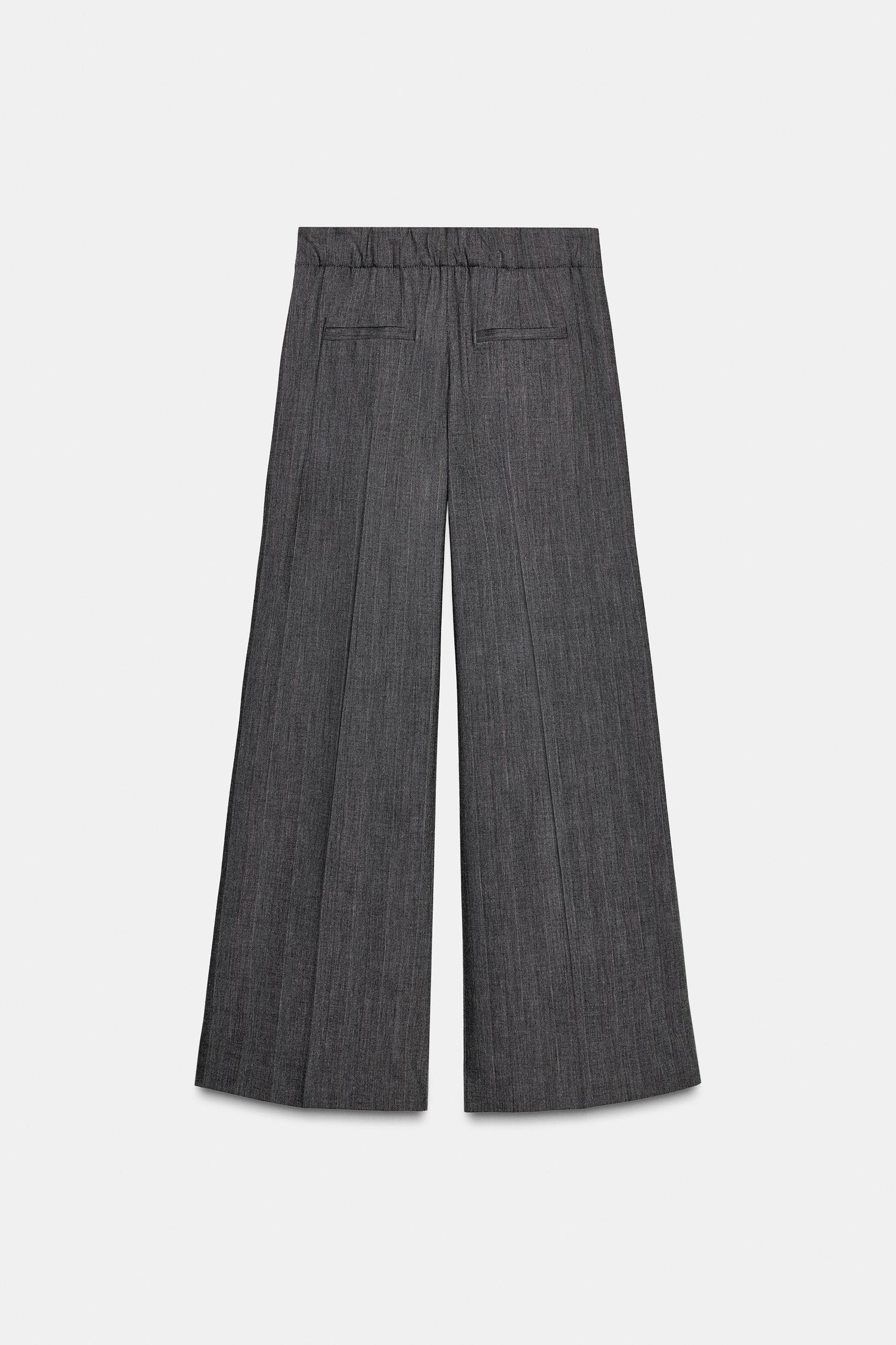 WIDE-LEG WOOL TROUSERS