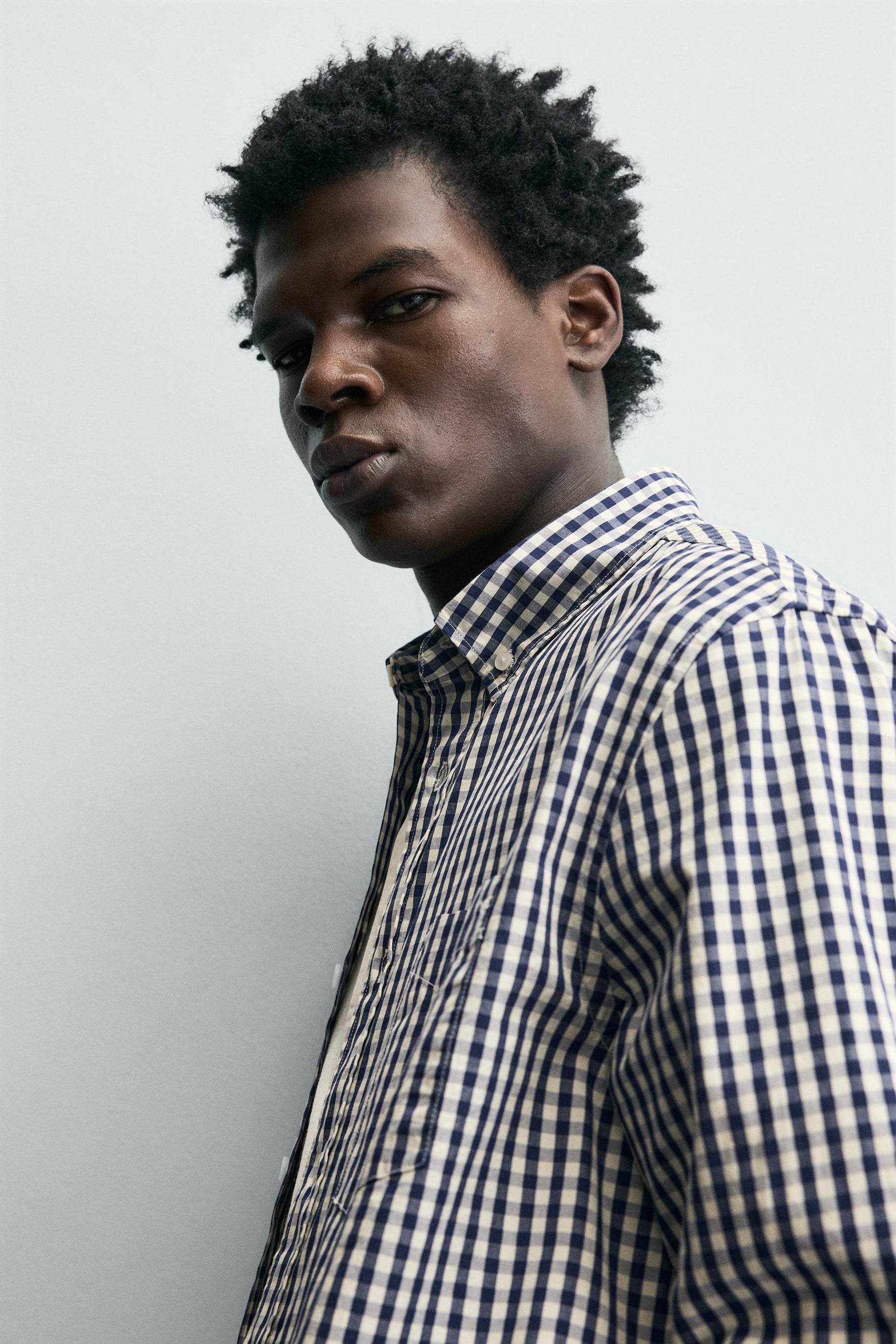 CHECK SHIRT WITH POCKET - Image 5