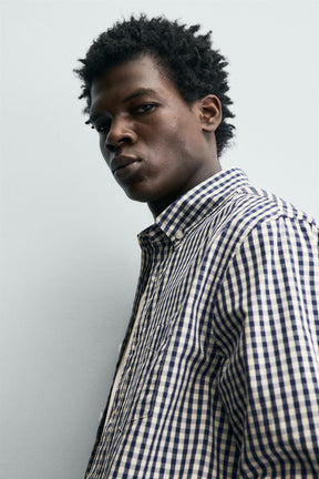 CHECK SHIRT WITH POCKET - Image 5