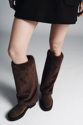 Faux Fur Boots