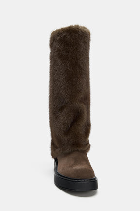 Faux Fur Boots