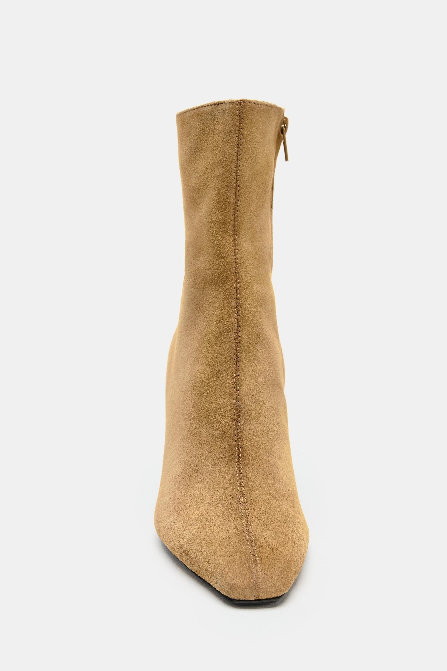 SUEDE ANKLE BOOTS