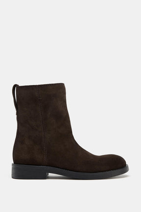 SUEDE ANKLE BOOTS