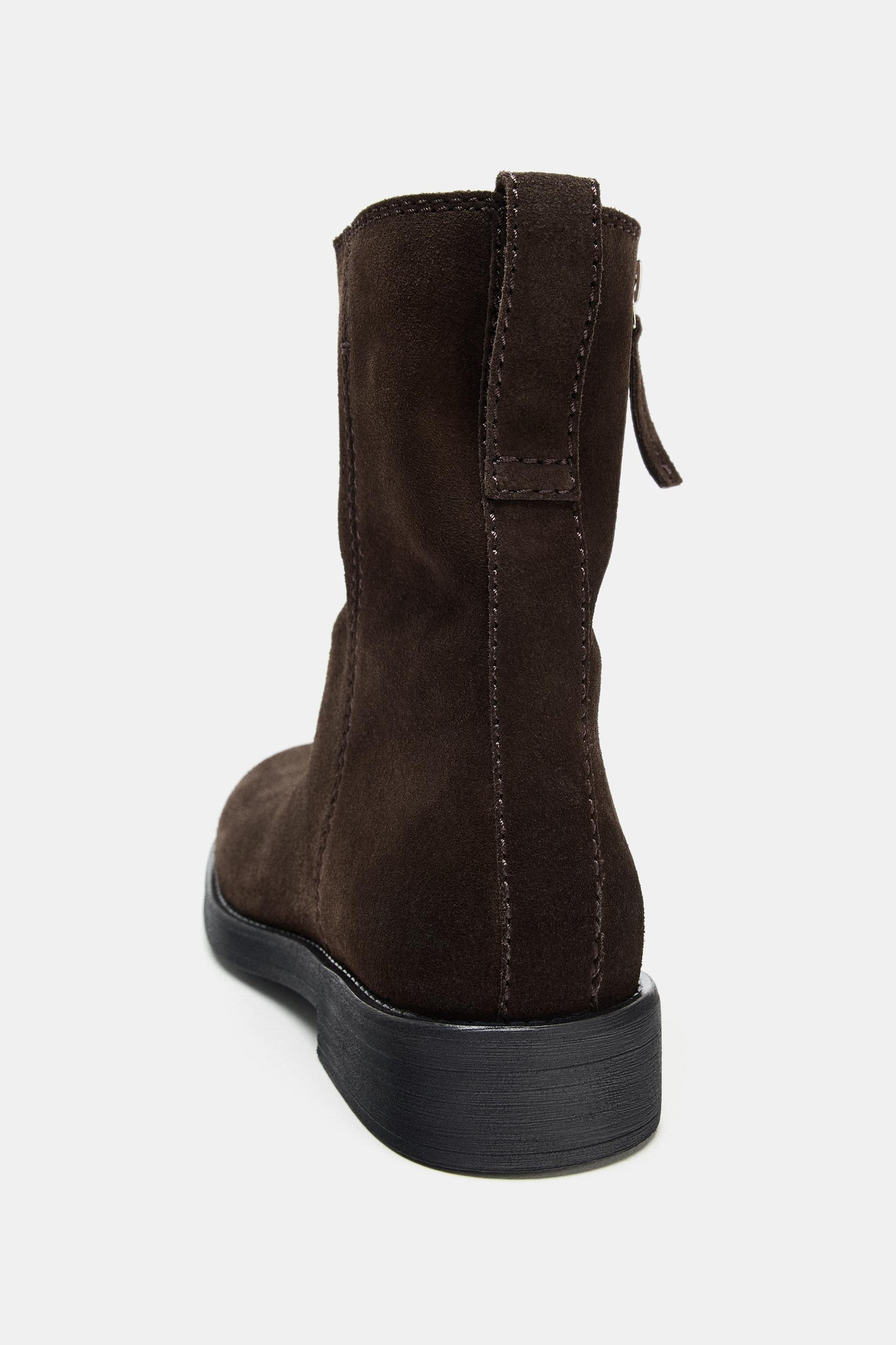 SUEDE ANKLE BOOTS