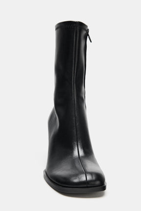Block Heel Ankle Boots