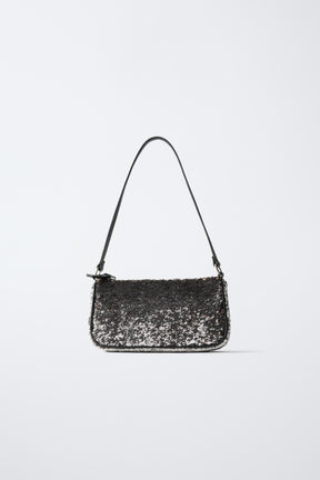 SEQUIN SHOULDER BAG