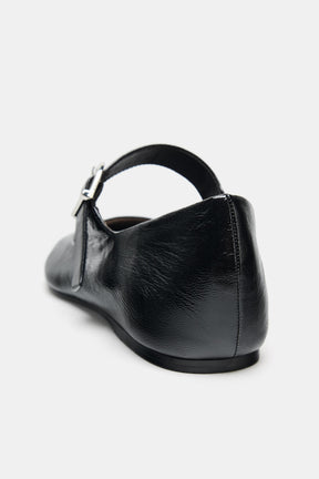 Leather Ballet Flats