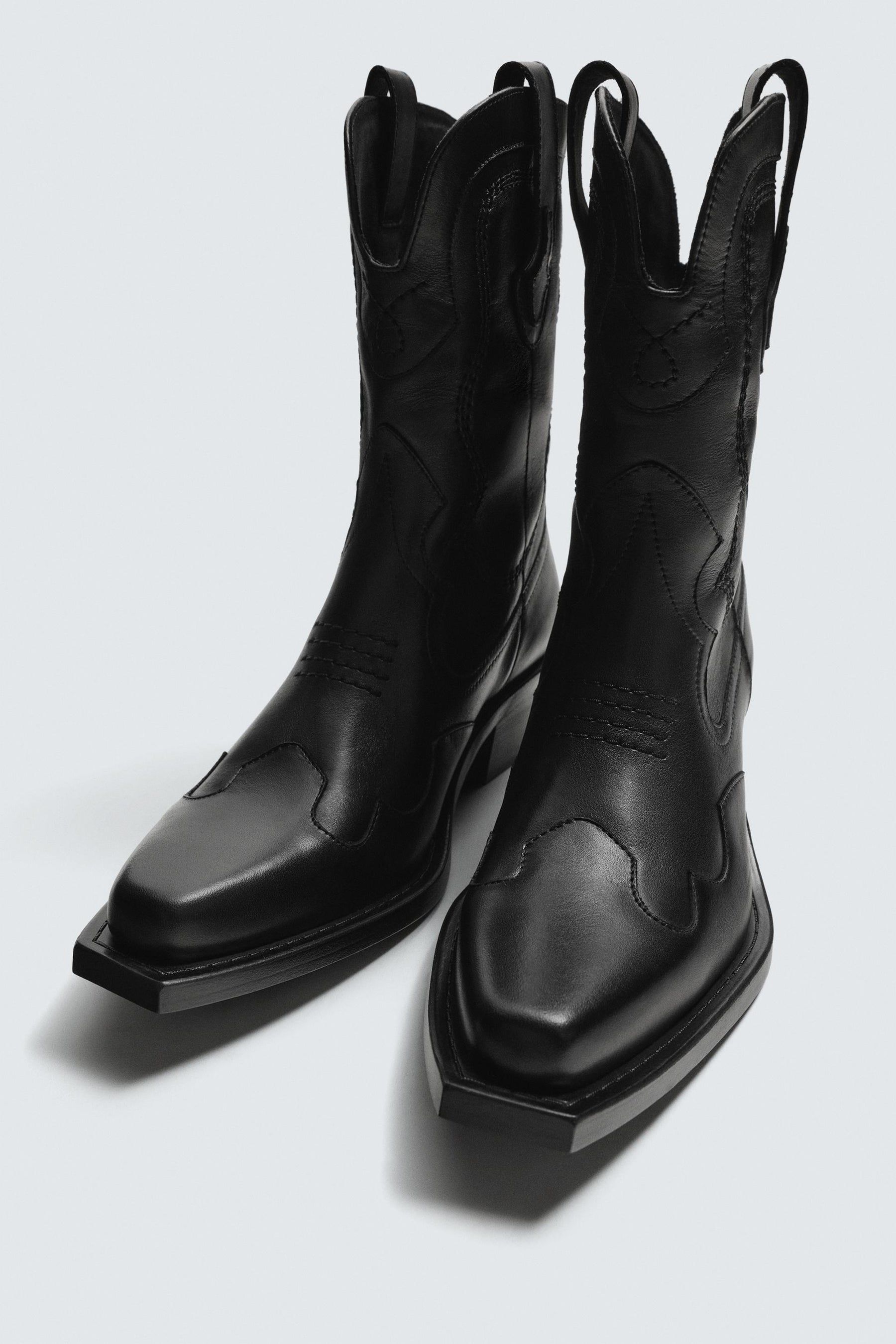 COWBOY LEATHER BOOTS - Image 5
