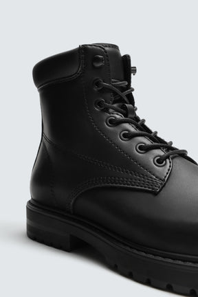 CHUNKY LACE-UP BOOTS - Image 6