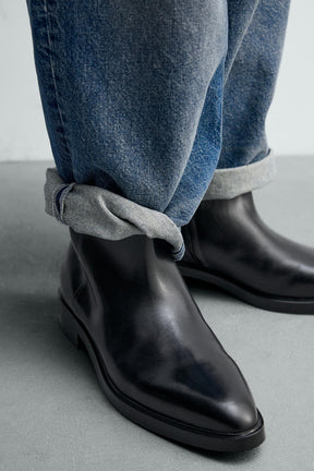 LEATHER POINTED BOOTS - Image 3