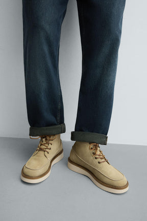 LEATHER LACE-UP BOOTS - Image 3