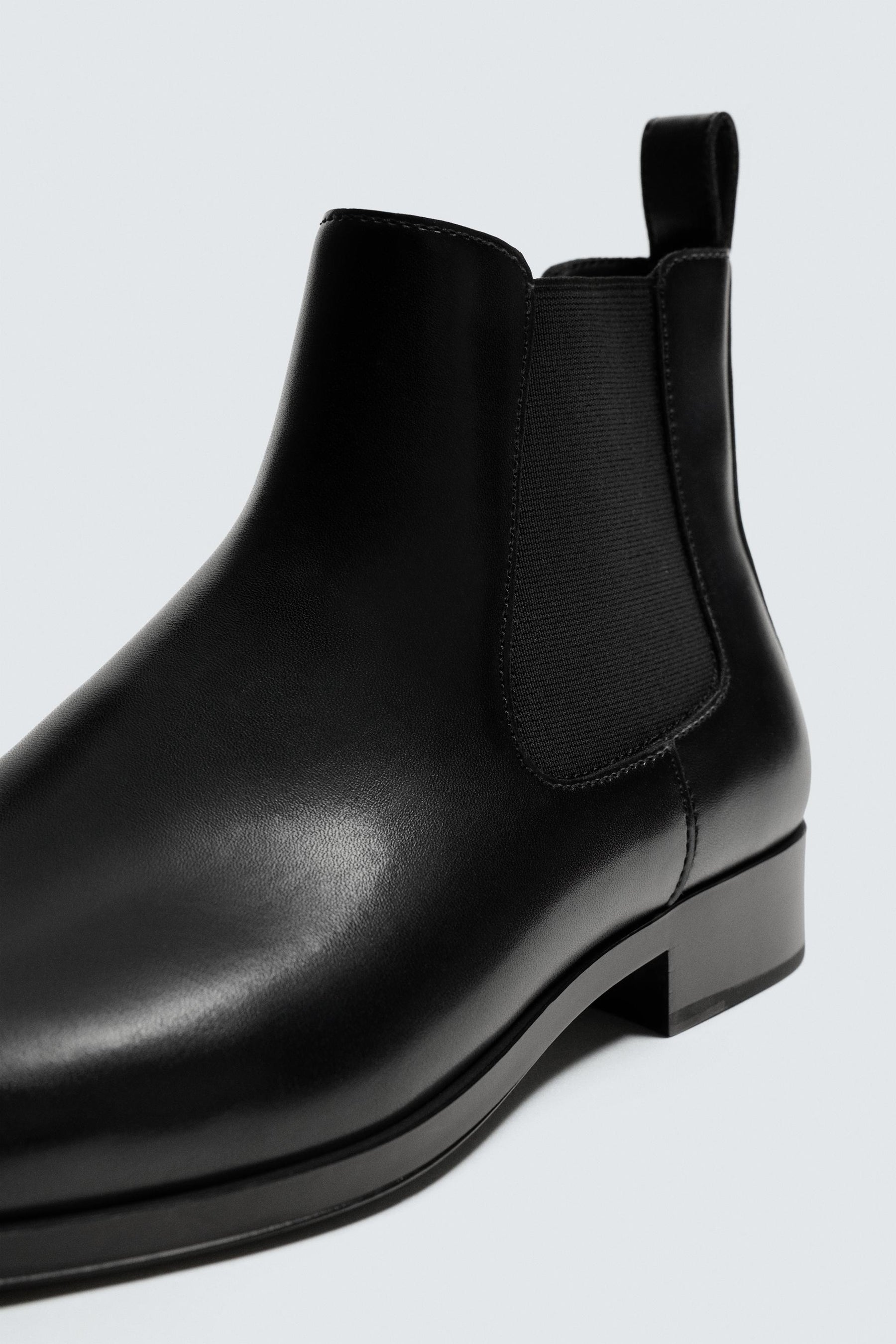 Pointed Chelsea Boots