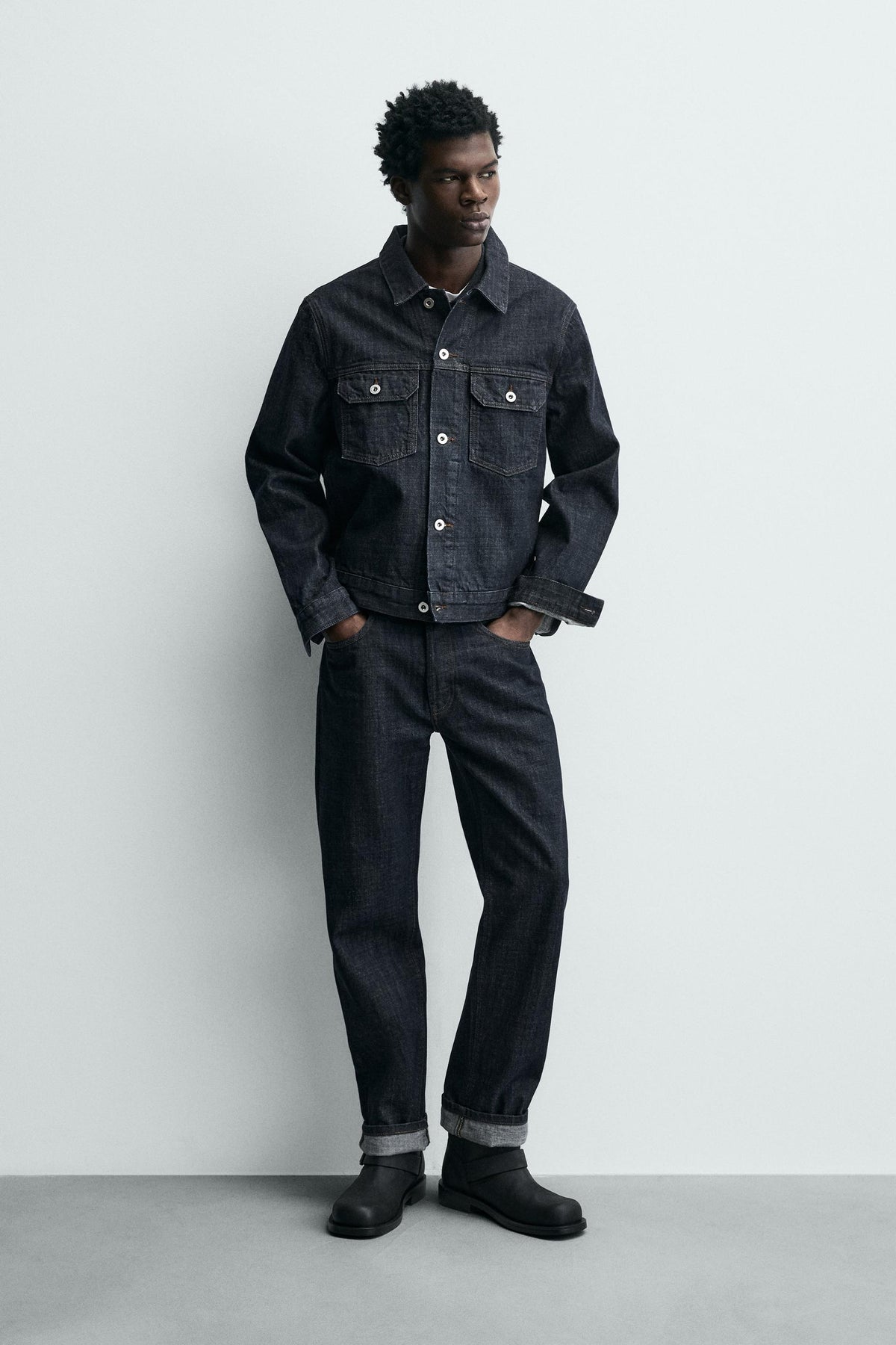 Buckled Leather Boots