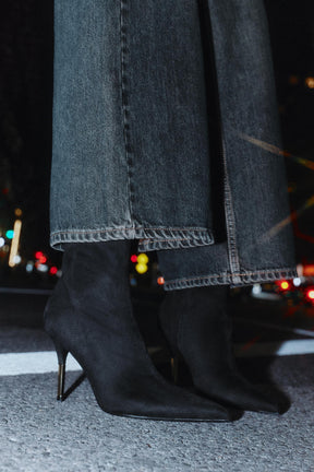 Heeled ankle boots with